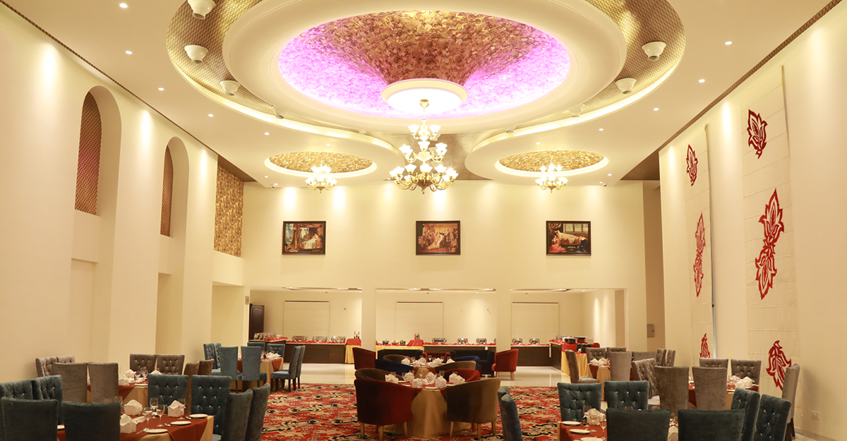 Banquet Hall at Hotel Grand MarrieVilla - Ludhiana, Punjab, INDIA