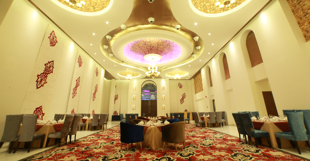 Banquet Hall at Hotel Grand MarrieVilla - Ludhiana, Punjab, INDIA
